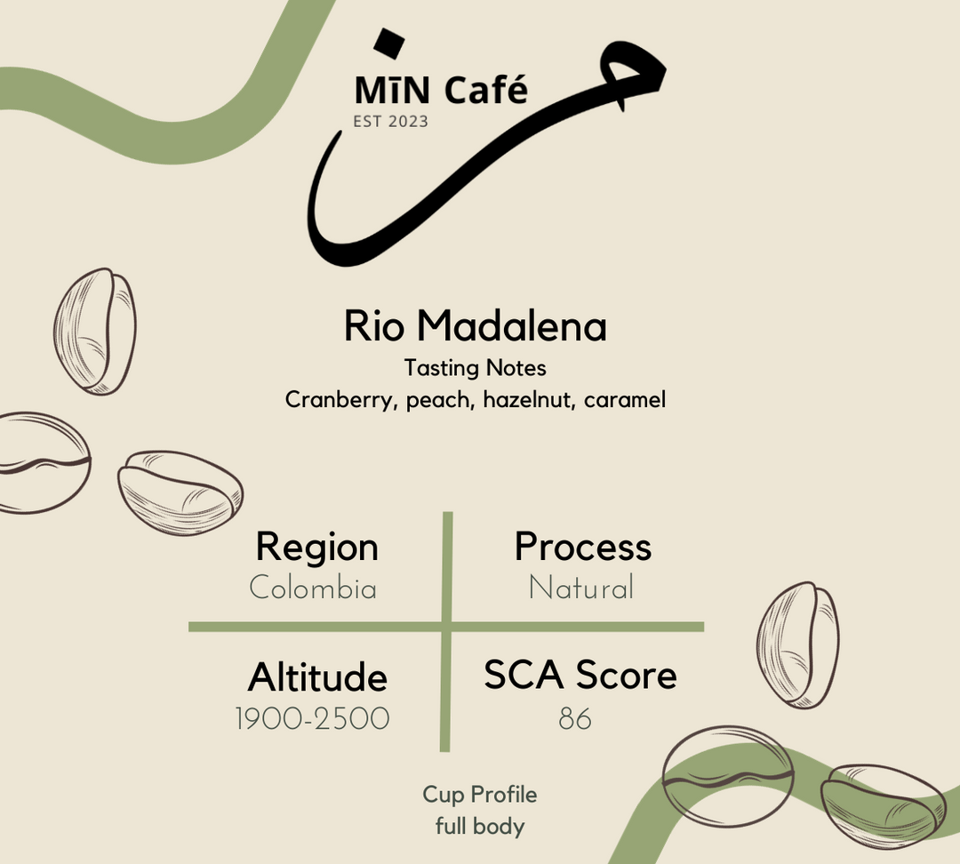 250g Coffee Beans - Colombia Rio Magdalena - Fine Diner