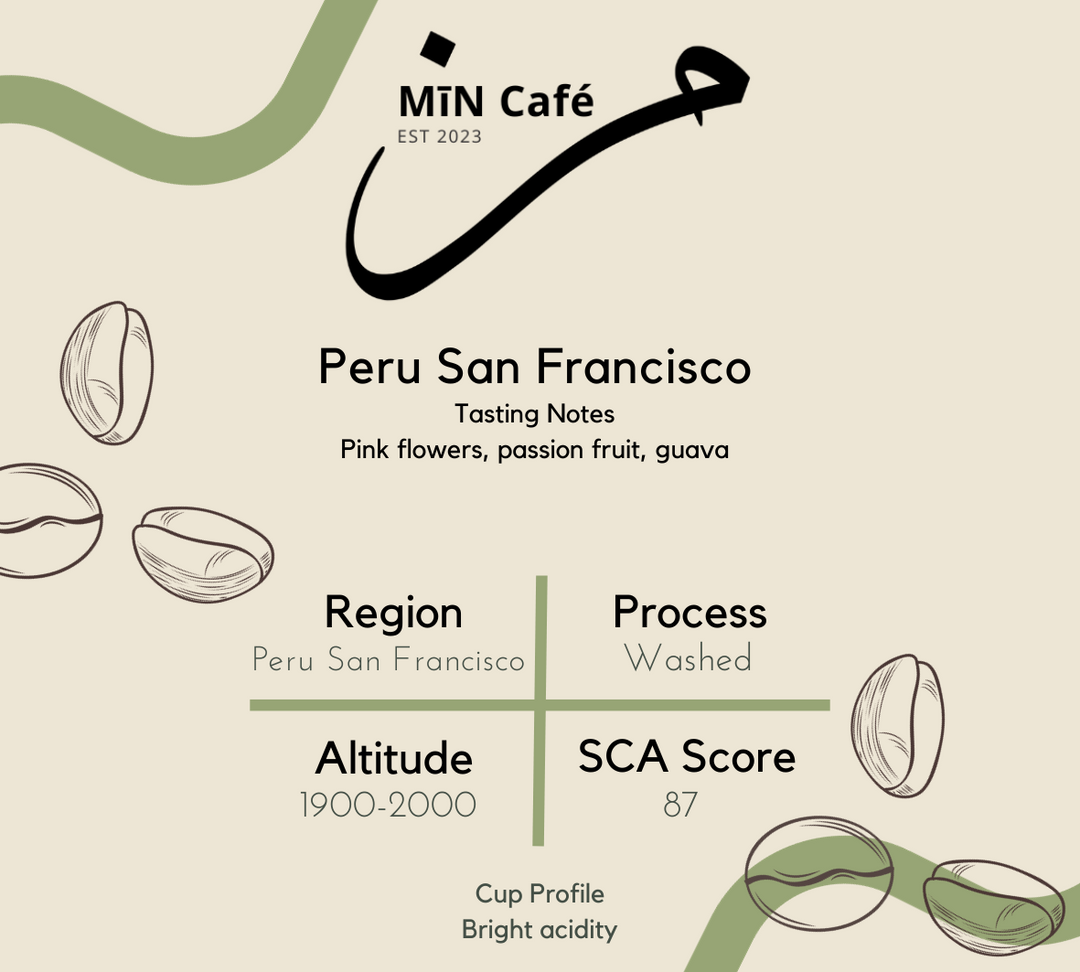 250g Coffee Beans - Peru San Francisco Cajamarca - Fine Diner