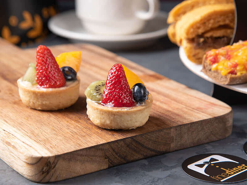 Seasonal Fruit Tartlet - Fine Diner