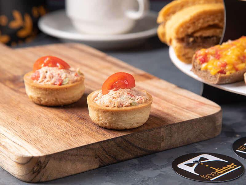 Tuna & Mayonnaise Tartar Tartlet - Fine Diner