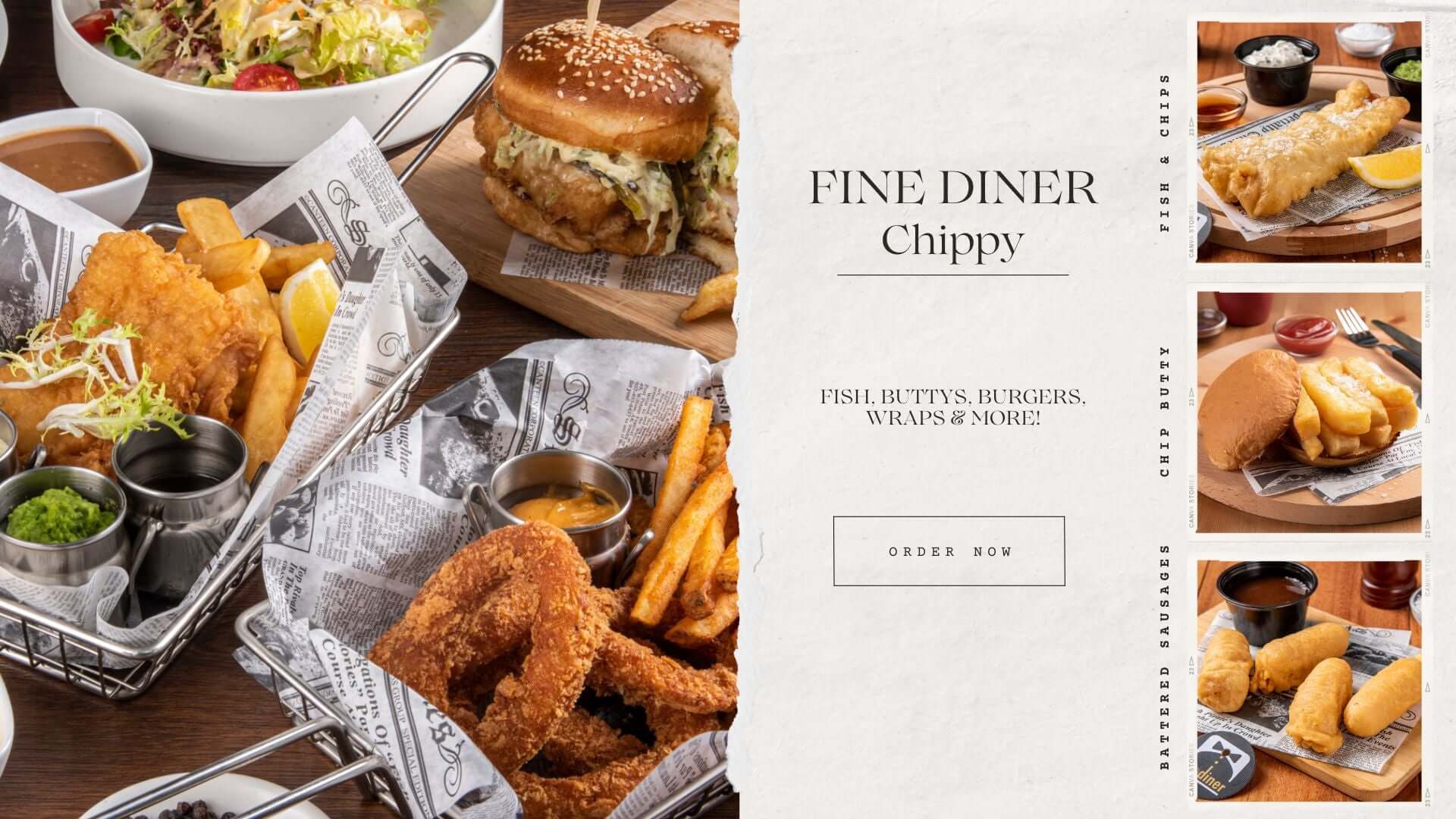 #Fine Diner Chippy