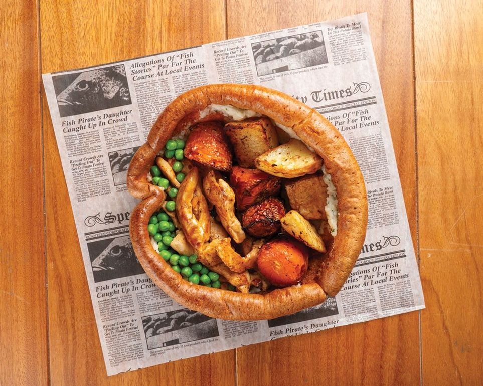 Yorkshire Chicken Burrito - Fine Diner