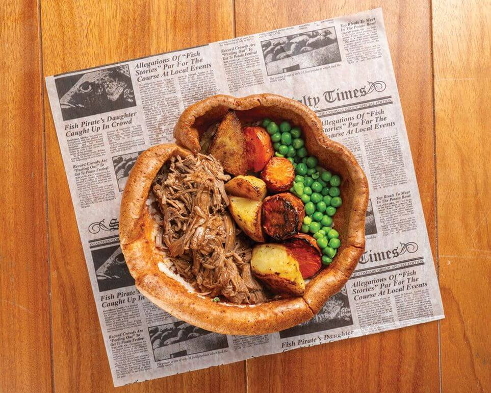 Yorkshire Lamb Burrito - Fine Diner