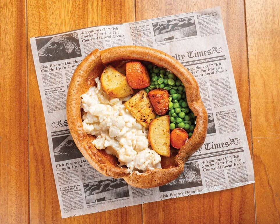 CAULIFLOWER YORKSHIRE CHEESE BOWL - Fine Diner