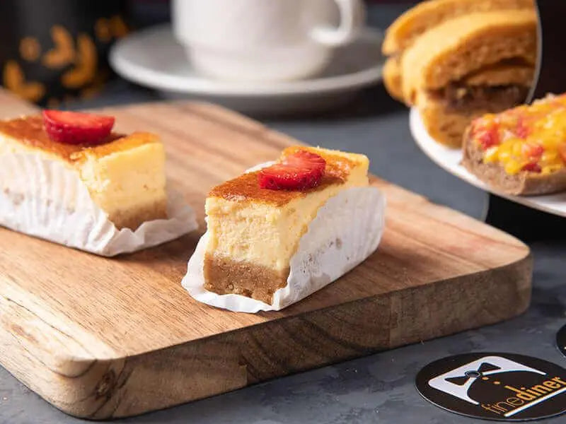 Baked Cheese Cake - Fine Diner