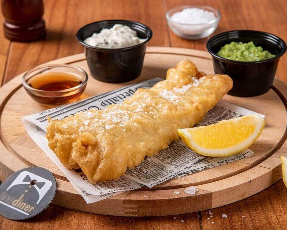 Fine Diner Cod Fish